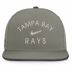 Tampa Bay Rays Pro Dri-FIT Snapback Hat Olive
