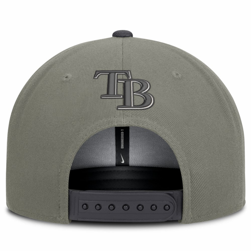 Tampa Bay Rays Pro Dri-FIT Snapback Hat Olive