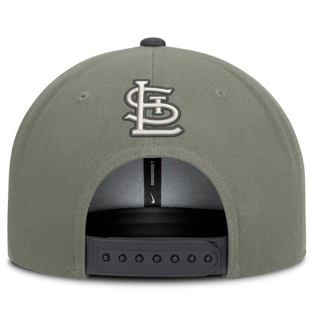 St. Louis Cardinals Pro Dri-FIT Snapback Hat Olive