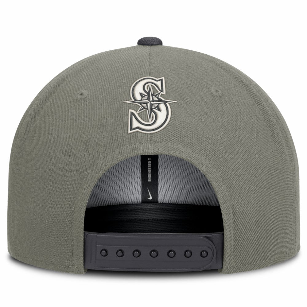 Seattle Mariners Pro Dri-FIT Snapback Hat Olive