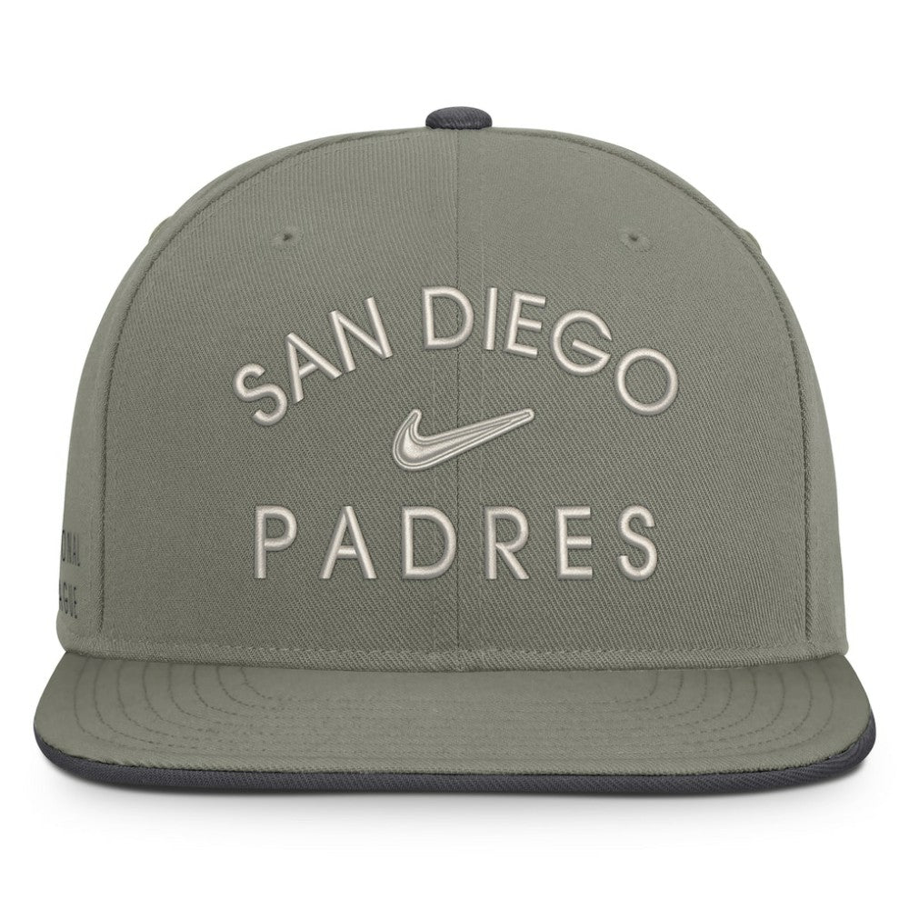 San Diego Padres Pro Dri-FIT Snapback Hat Olive
