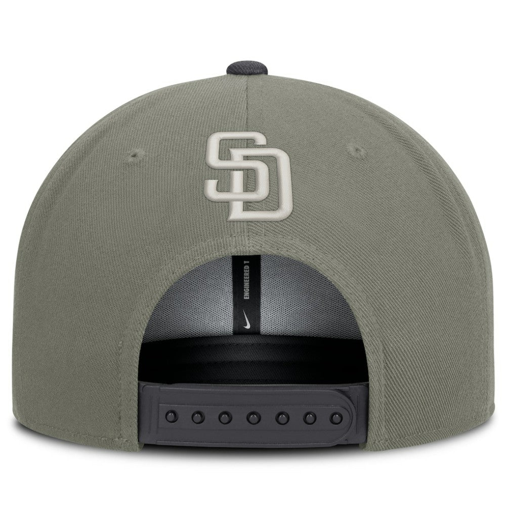 San Diego Padres Pro Dri-FIT Snapback Hat Olive