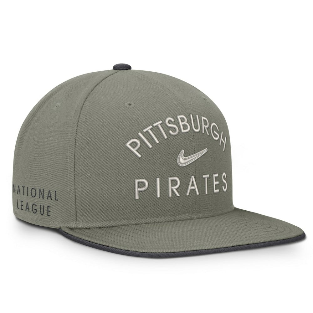 Pittsburgh Pirates Pro Dri-FIT Snapback Hat Olive