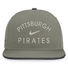 Pittsburgh Pirates Pro Dri-FIT Snapback Hat Olive