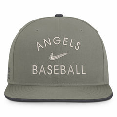 Los Angeles Angels Pro Dri-FIT Snapback Hat Olive