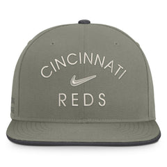 Cincinnati Reds Pro Dri-FIT Snapback Hat Olive