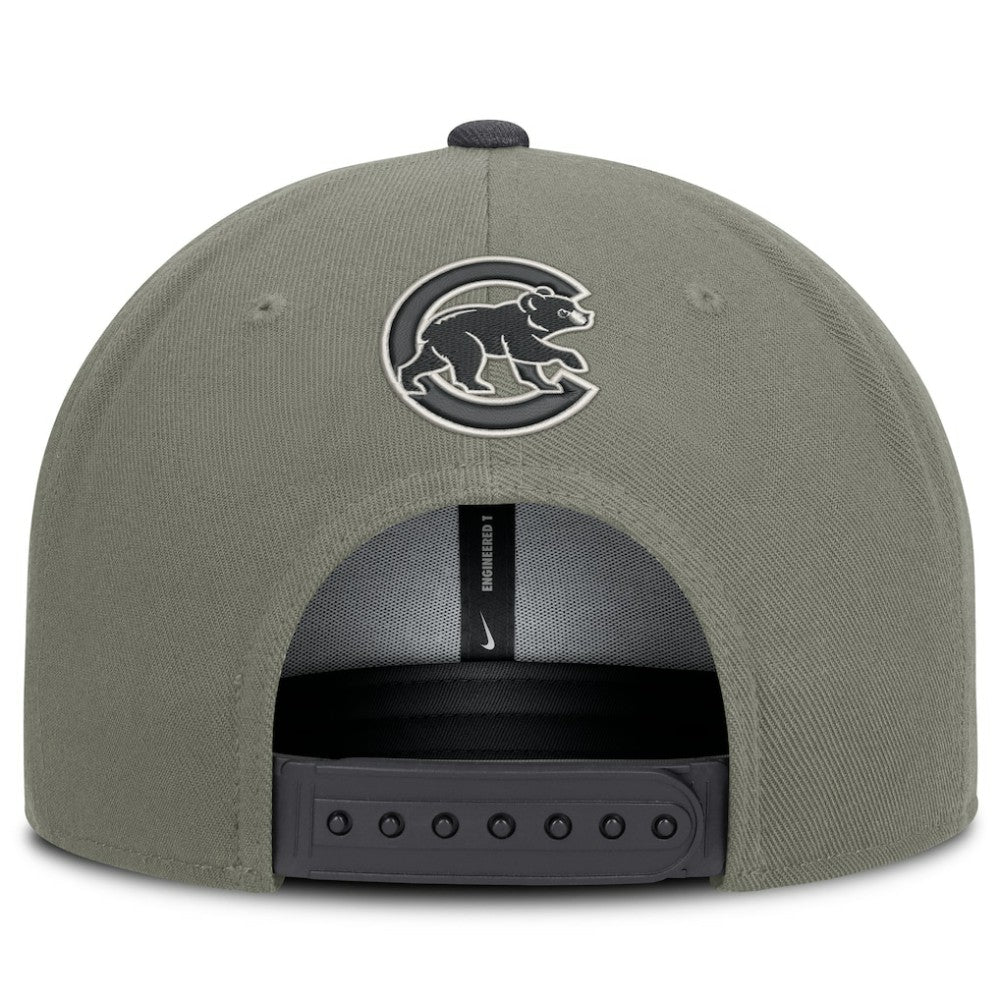 Chicago Cubs Pro Dri-FIT Snapback Hat Olive