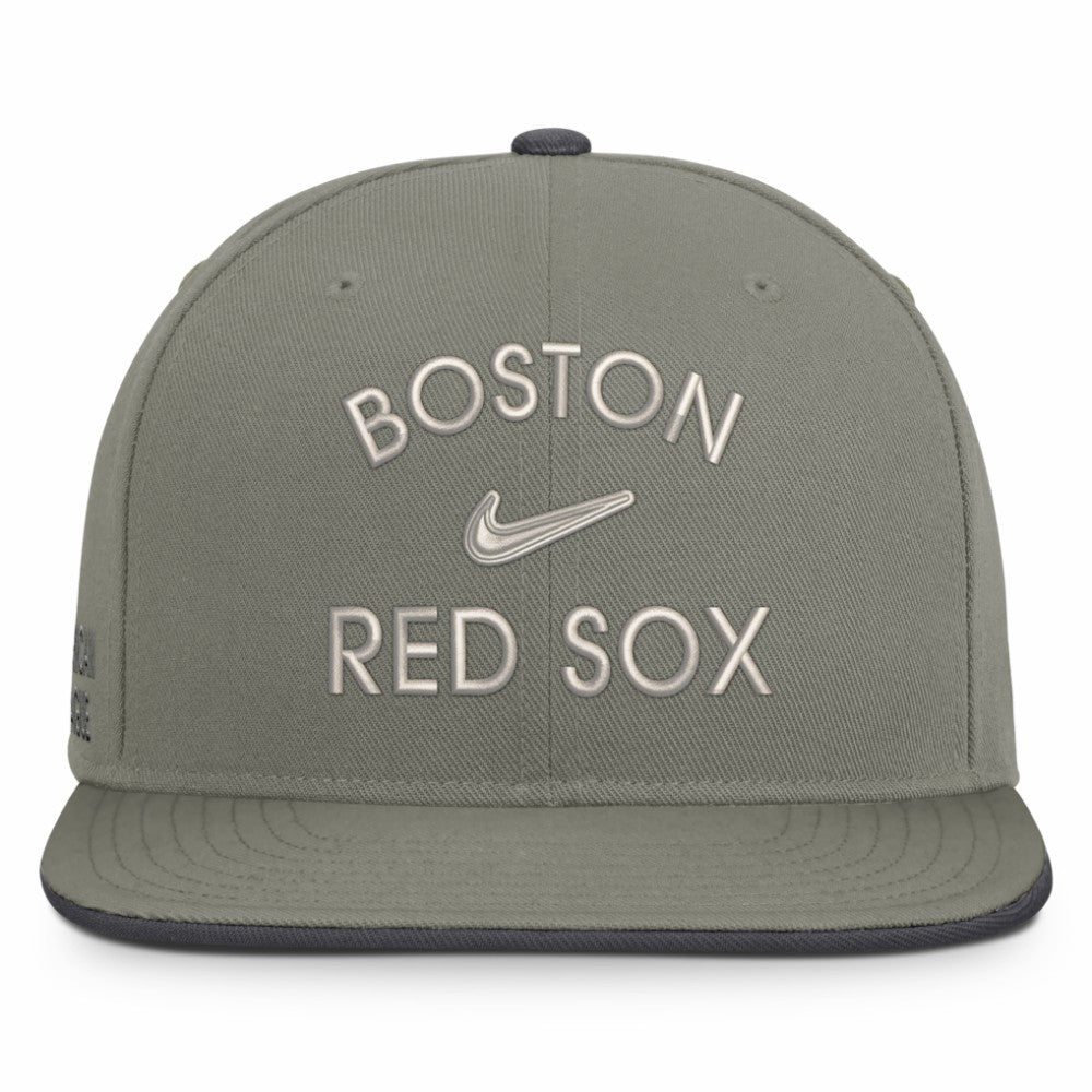 Boston Red Sox Pro Dri-FIT Snapback Hat Olive