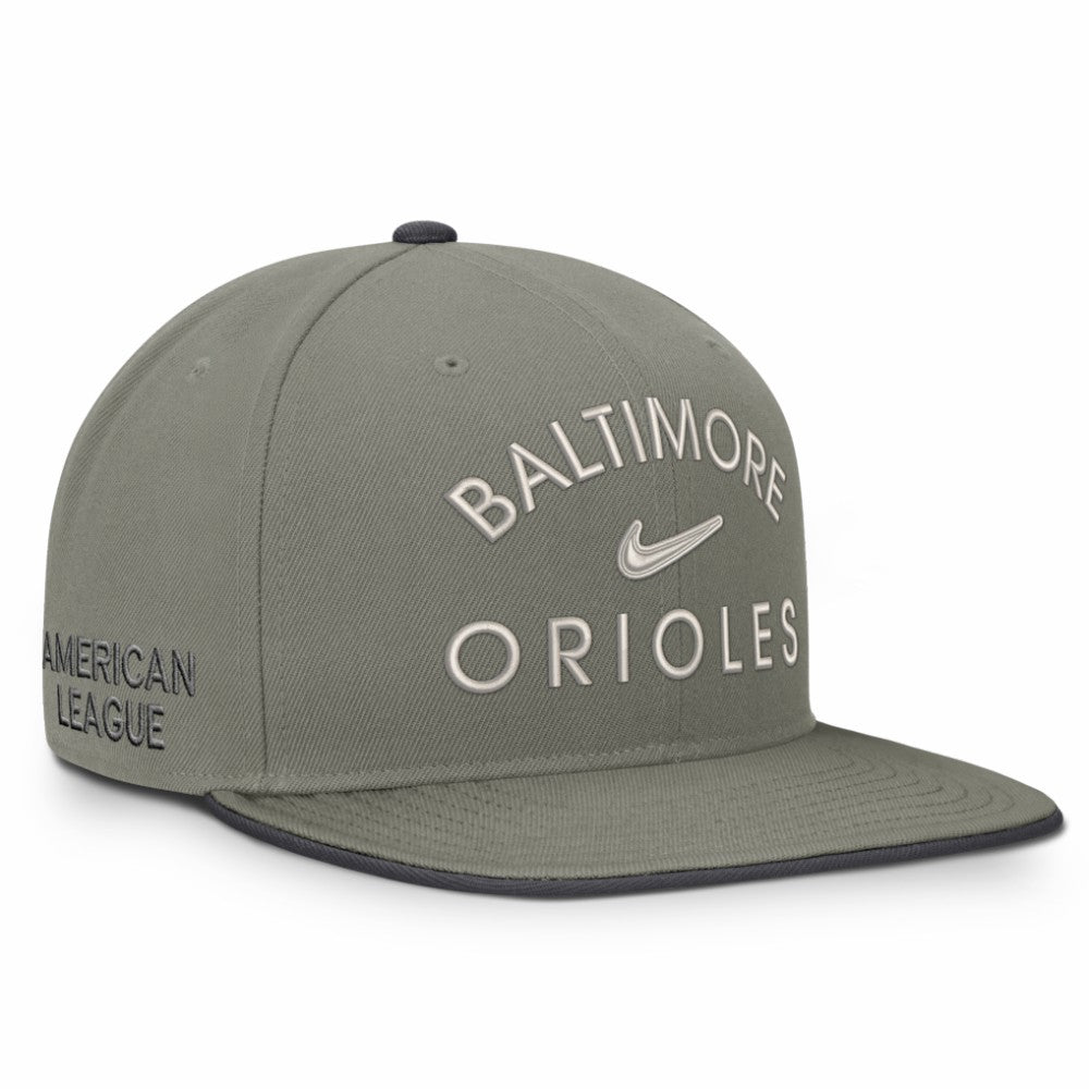 Baltimore Orioles Pro Dri-FIT Snapback Hat Olive