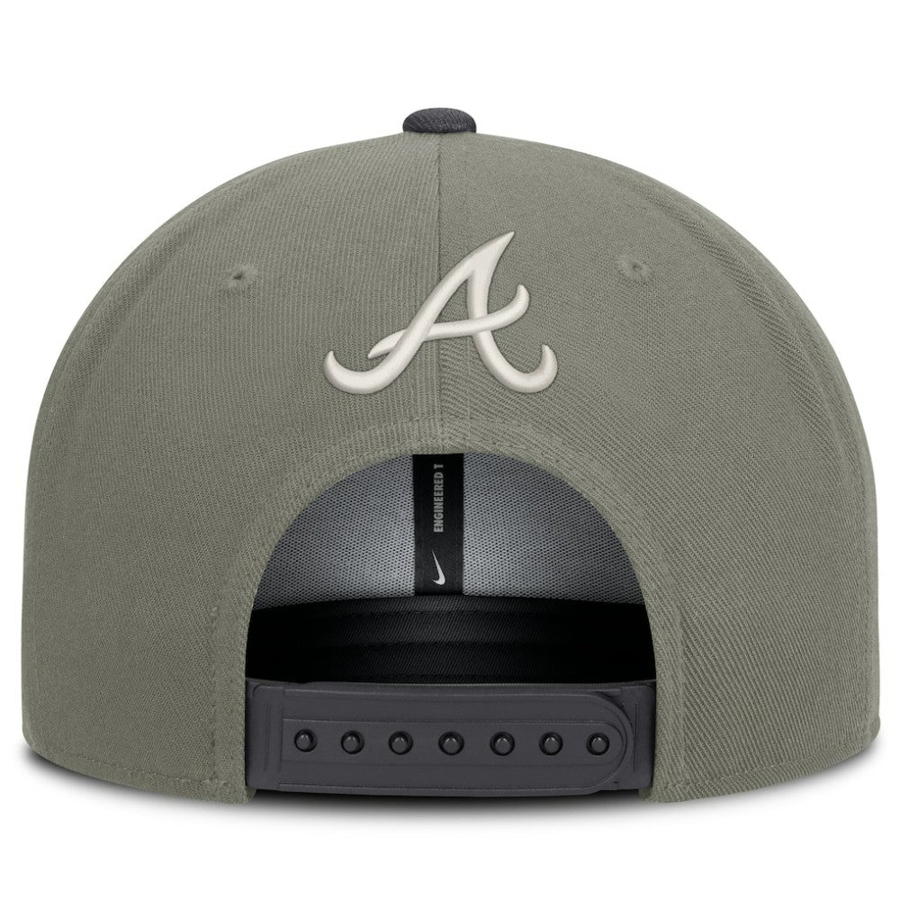 Atlanta Braves Pro Dri-FIT Snapback Hat Olive