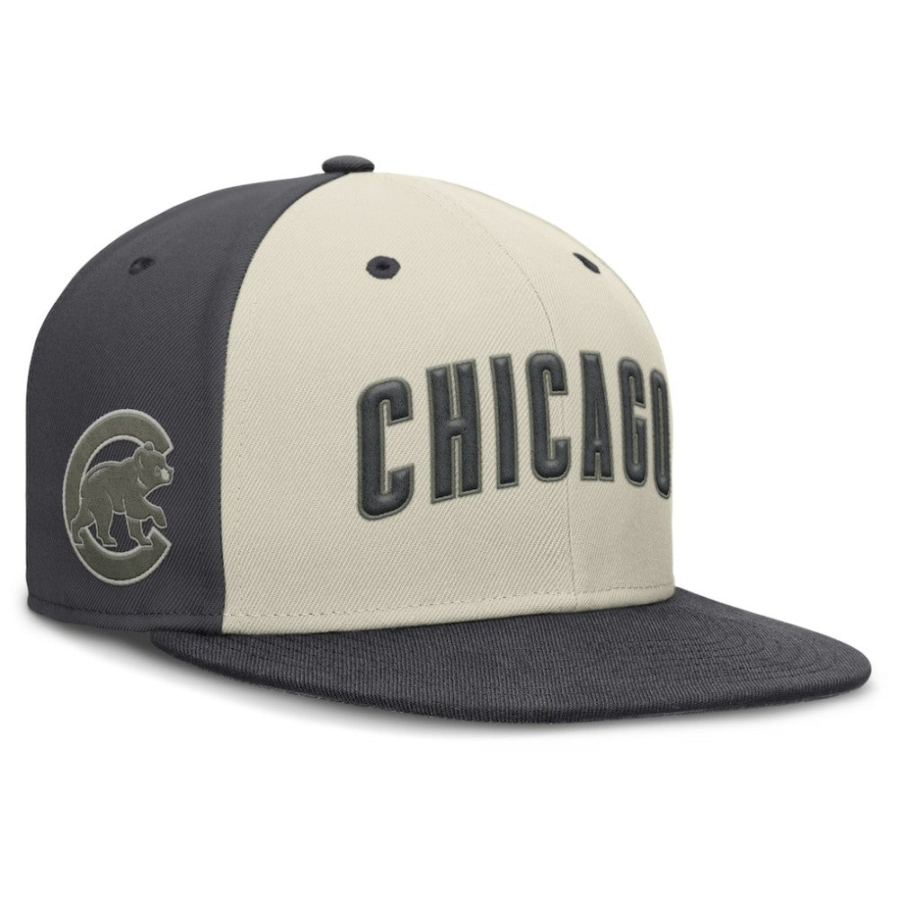 Chicago Cubs Dri-FIT True Fitted Hat Cream