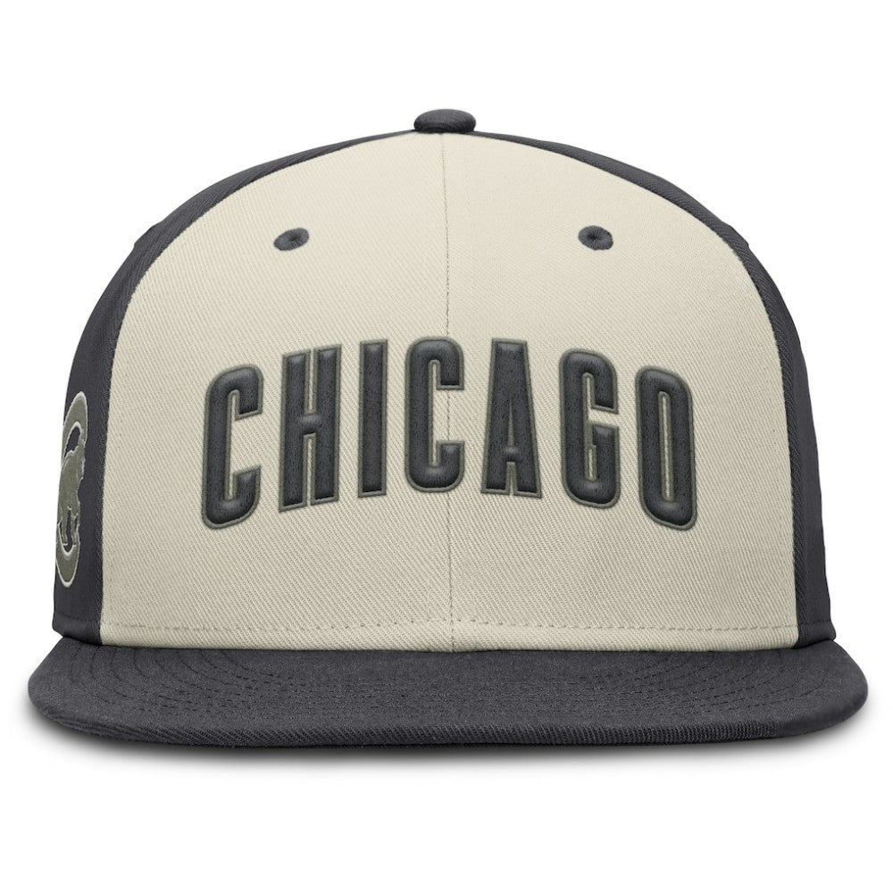 Chicago Cubs Dri-FIT True Fitted Hat Cream