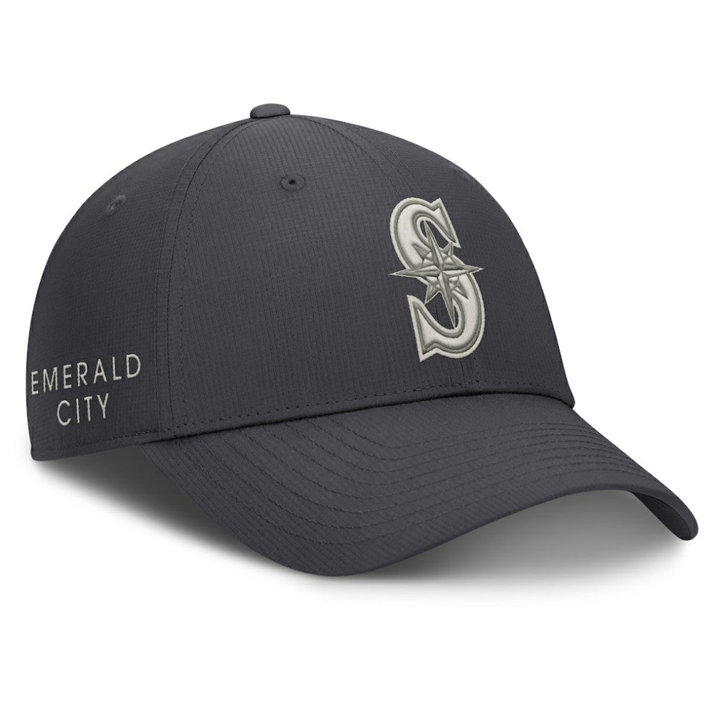 Seattle Mariners Club Dri-FIT Adjustable Hat Anthracite
