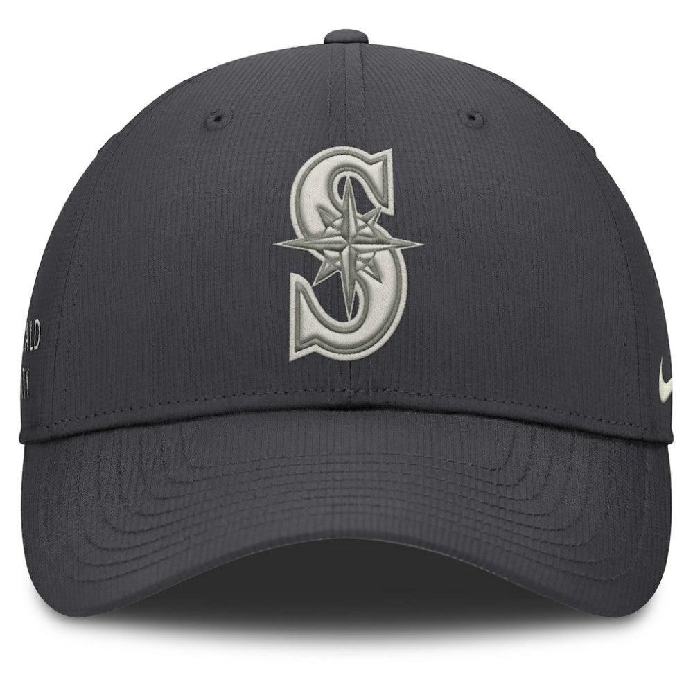 Seattle Mariners Club Dri-FIT Adjustable Hat Anthracite