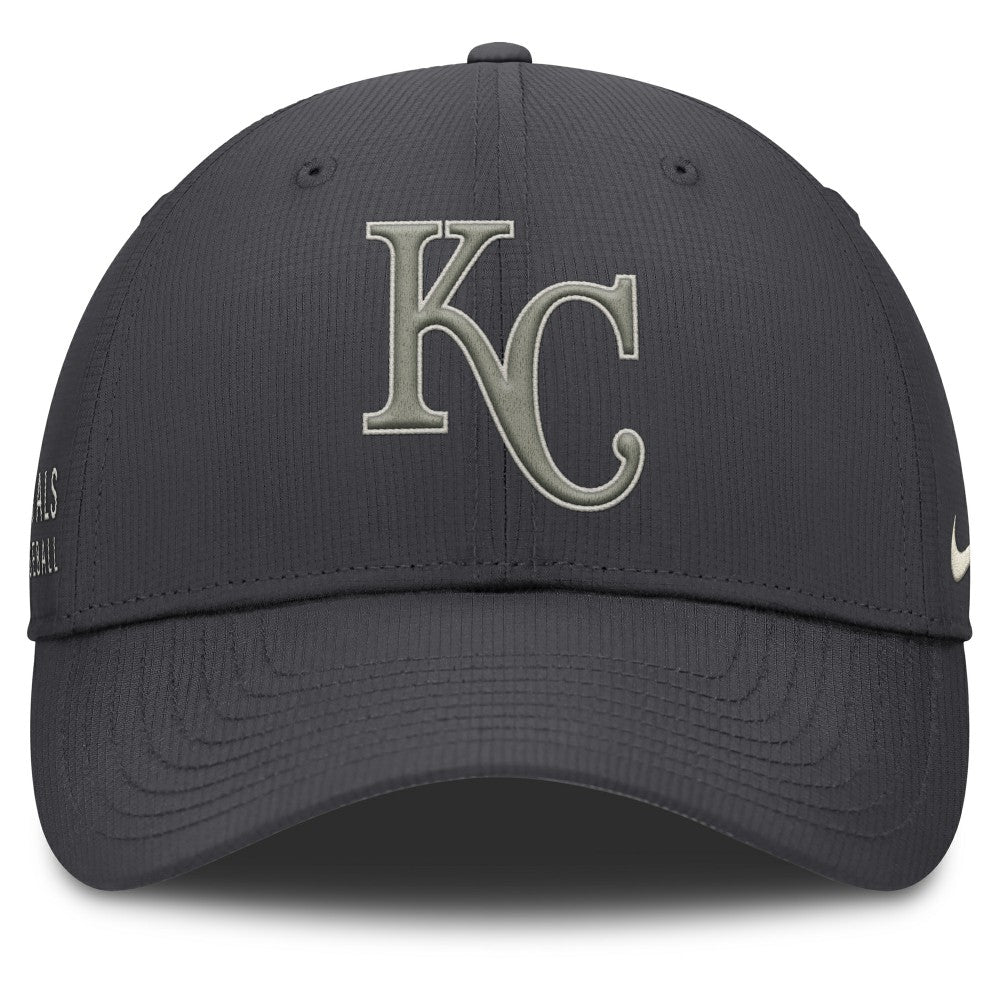 Kansas City Royals Club Dri-FIT Adjustable Hat Anthracite