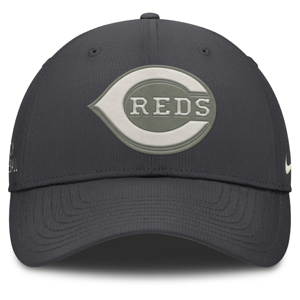 Cincinnati Reds Club Dri-FIT Adjustable Hat Anthracite