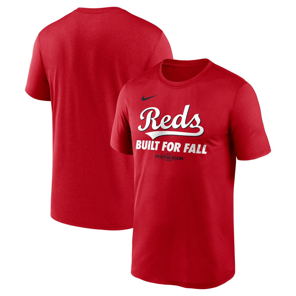 Cincinnati Reds 2025 MLB Postseason Authentic Collection Legend Dri-FIT T-Shirt Red