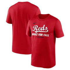 Cincinnati Reds 2025 MLB Postseason Authentic Collection Legend Dri-FIT T-Shirt Red