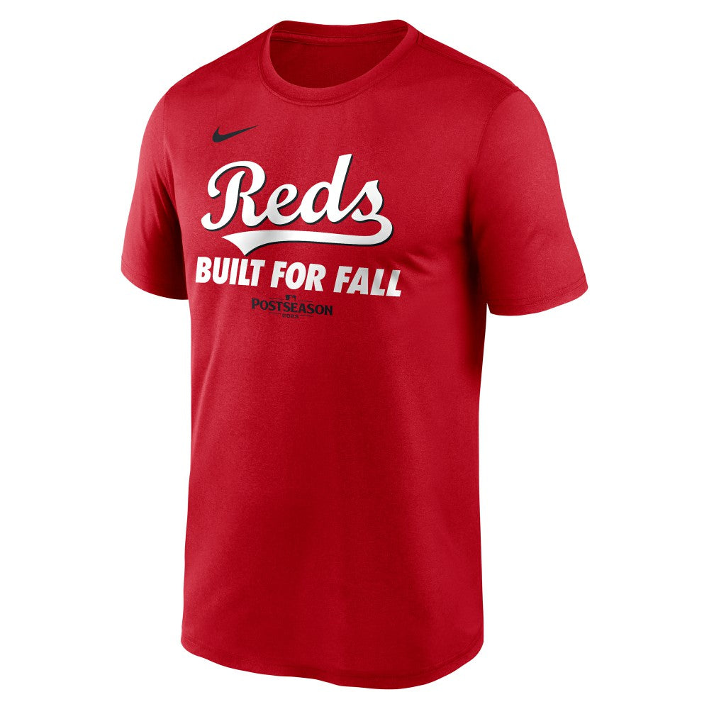 Cincinnati Reds 2025 MLB Postseason Authentic Collection Legend Dri-FIT T-Shirt Red