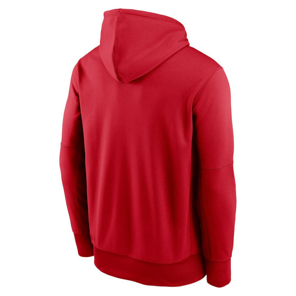 Philadelphia Phillies 2025 MLB Postseason Authentic Collection Therma Fleece Hoodie Red