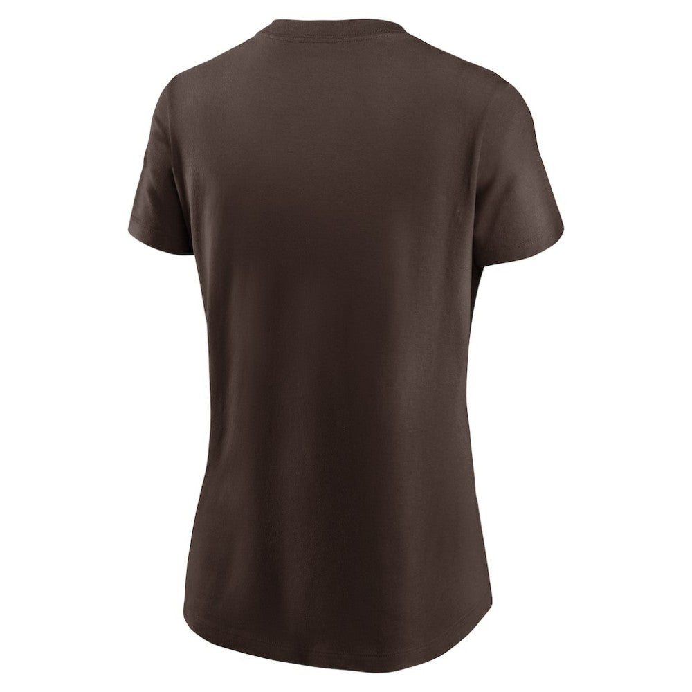 San Diego Padres Women's 2025 MLB Postseason Authentic Collection T-Shirt Brown