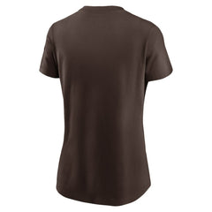 San Diego Padres Women's 2025 MLB Postseason Authentic Collection T-Shirt Brown