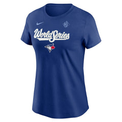 Toronto Blue Jays Women's 2025 World Series Authentic Collection T-Shirt Royal
