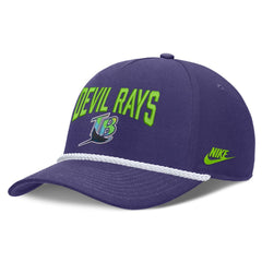 Tampa Bay Rays Cooperstown Rise Adjustable Hat Purple