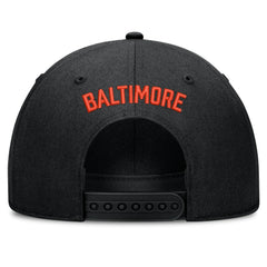 Baltimore Orioles Cooperstown Rise Adjustable Hat Black