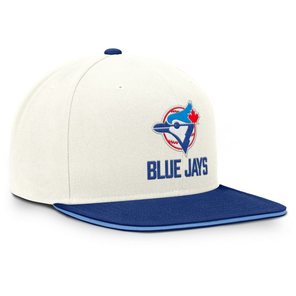Toronto Blue Jays Cooperstown Pro Dri-FIT Snapback Hat Cream/Royal