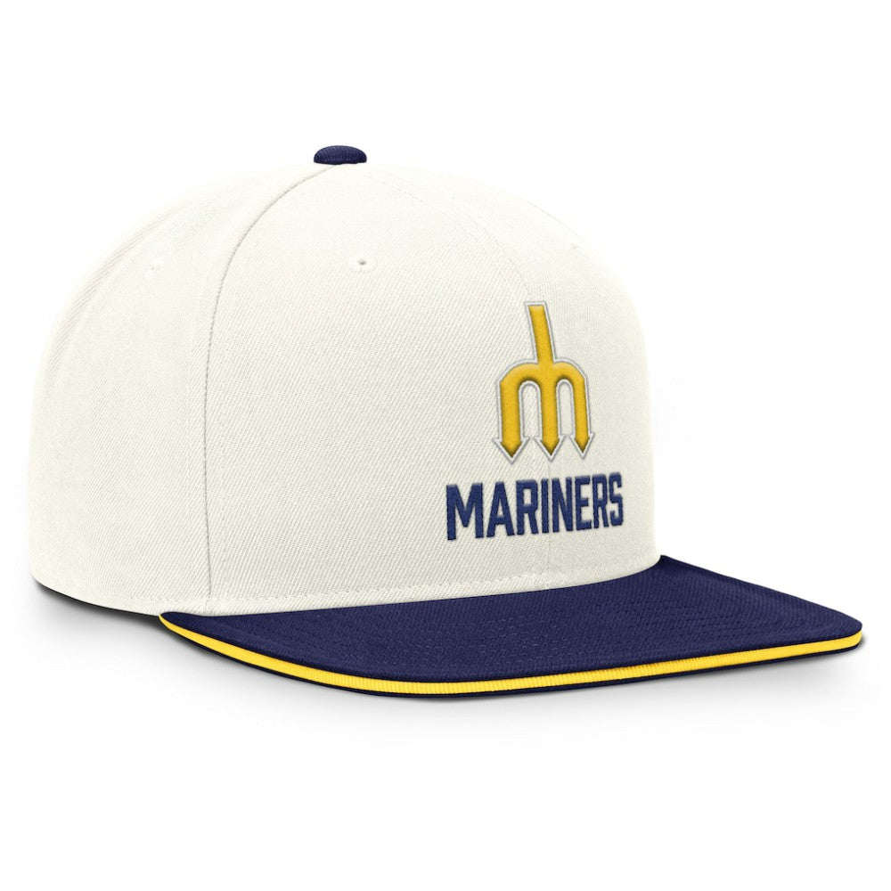 Seattle Mariners Cooperstown Pro Dri-FIT Snapback Hat Cream/Navy