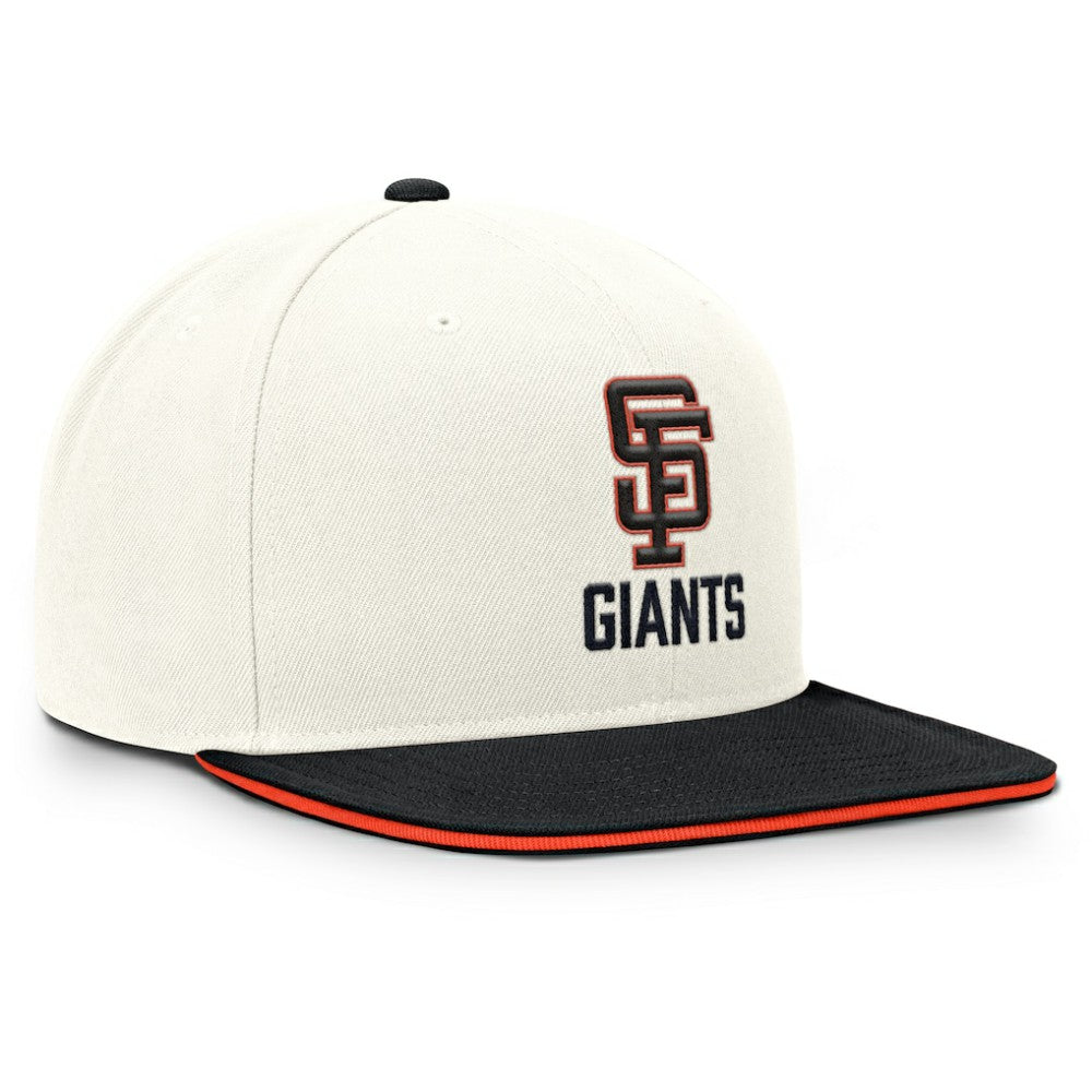 San Francisco Giants Cooperstown Pro Dri-FIT Snapback Hat Cream/Black