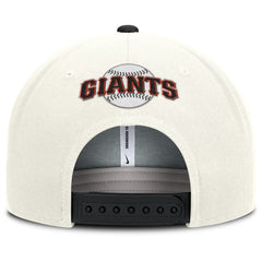 San Francisco Giants Cooperstown Pro Dri-FIT Snapback Hat Cream/Black