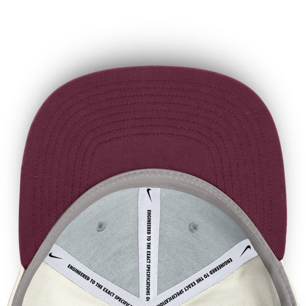 Philadelphia Phillies Cooperstown Pro Dri-FIT Snapback Hat Cream/Burgundy