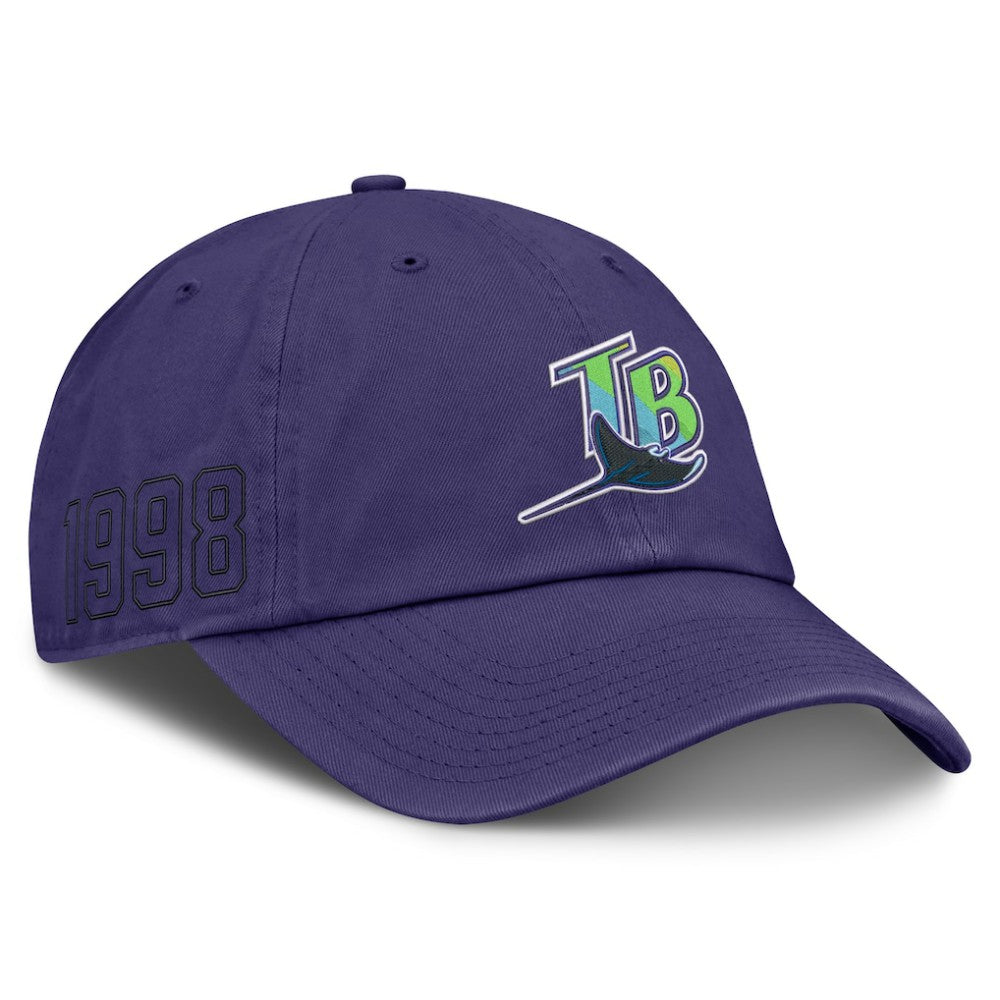 Tampa Bay Rays Cooperstown Club Adjustable Hat Purple