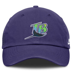 Tampa Bay Rays Cooperstown Club Adjustable Hat Purple