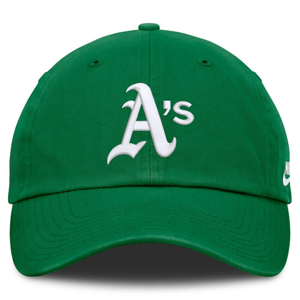 Oakland Athletics Cooperstown Club Adjustable Hat Green