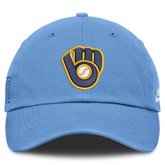 Milwaukee Brewers Cooperstown Club Adjustable Hat Light Blue