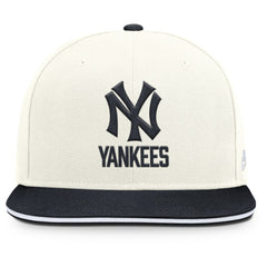 New York Yankees Cooperstown Pro Dri-FIT Snapback Hat Cream/Navy