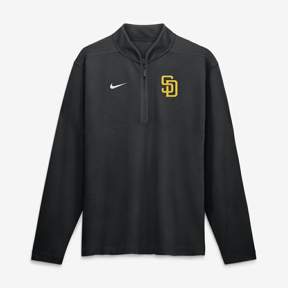 San Diego Padres Dri-FIT Victory Half-Zip Pullover Black