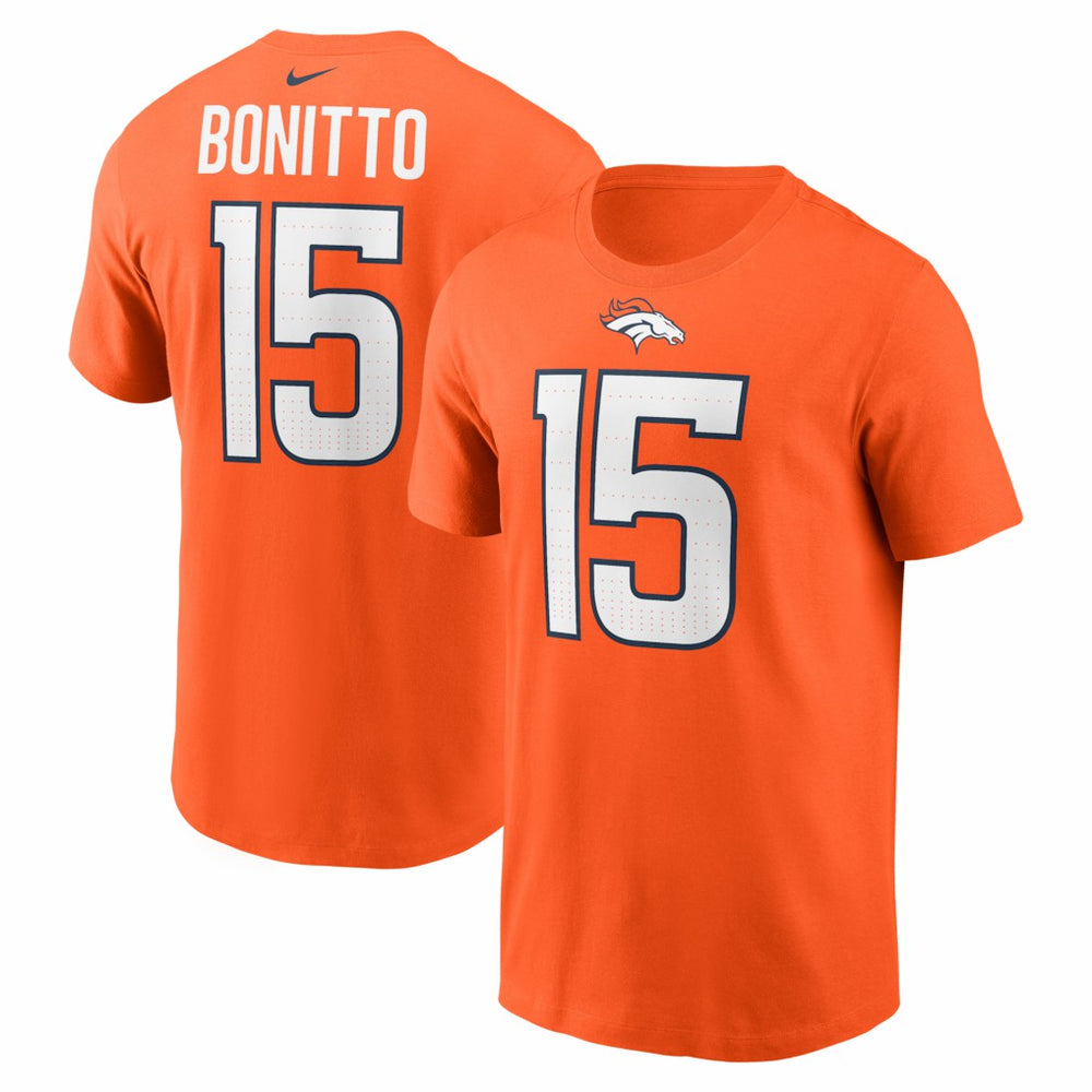 Nik Bonitto Denver Broncos Player Name & Number T-Shirt - Orange discount