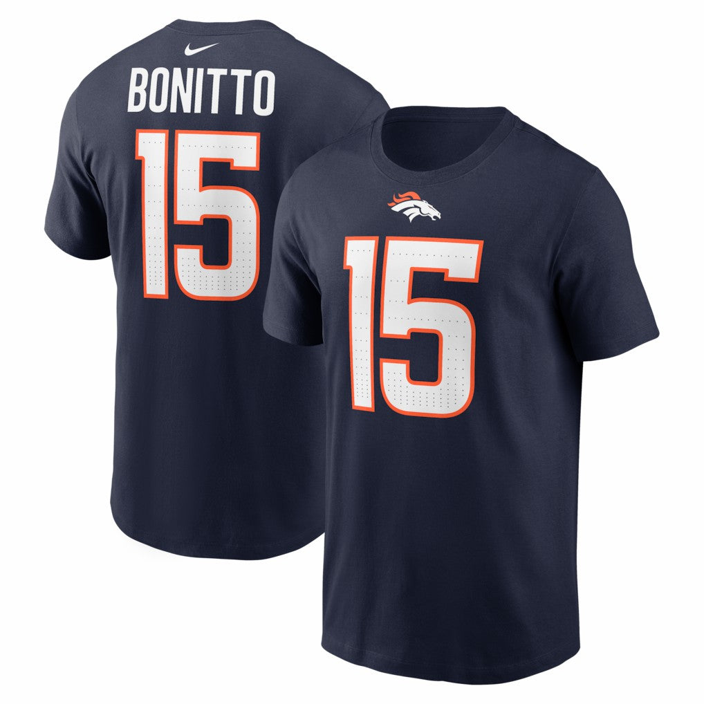 Nik Bonitto Denver Broncos Player Name & Number T-Shirt - Navy outlet