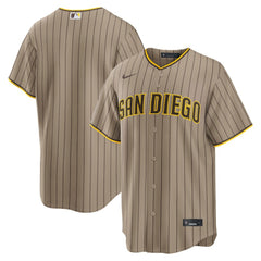 San Diego Padres Alternate Replica Jersey Sand