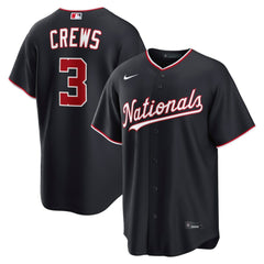 Dylan Crews Washington Nationals Alternate Replica Jersey Navy