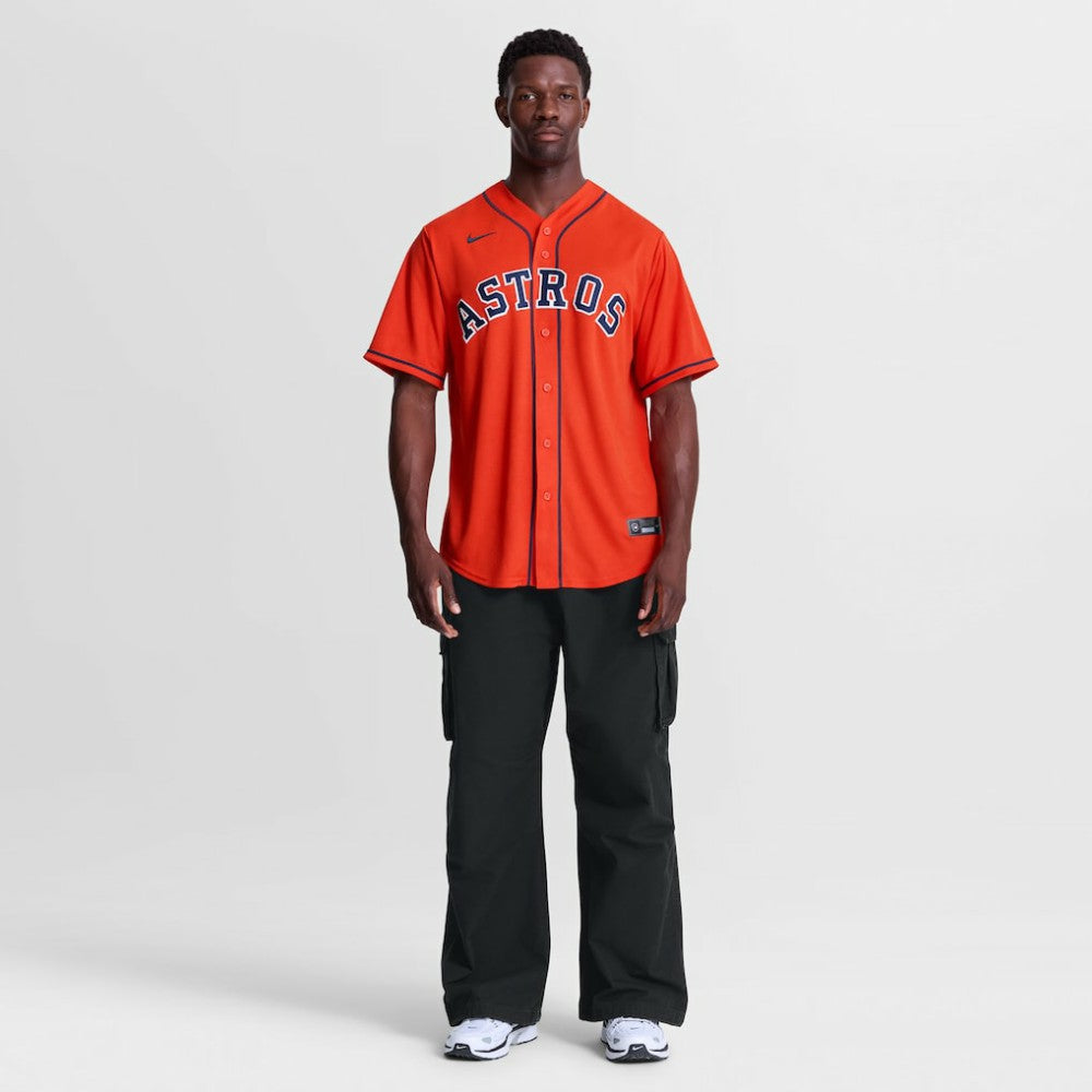 Jose Altuve Houston Astros Alternate Replica Jersey Orange
