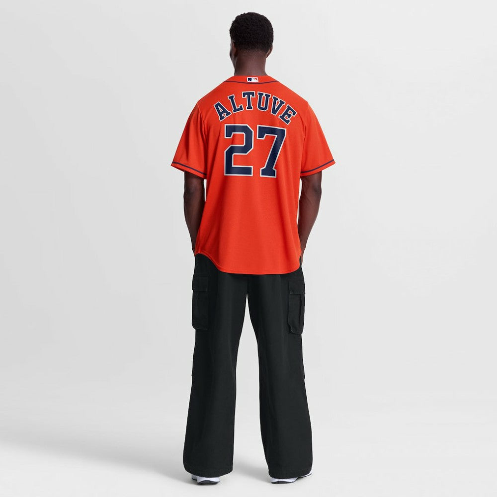 Jose Altuve Houston Astros Alternate Replica Jersey Orange