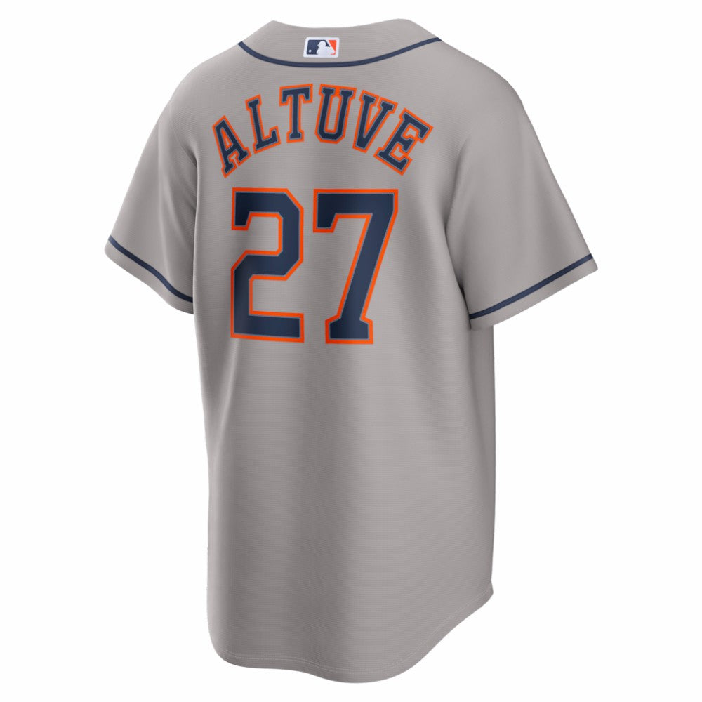 Jose Altuve Houston Astros Road Replica Jersey Gray