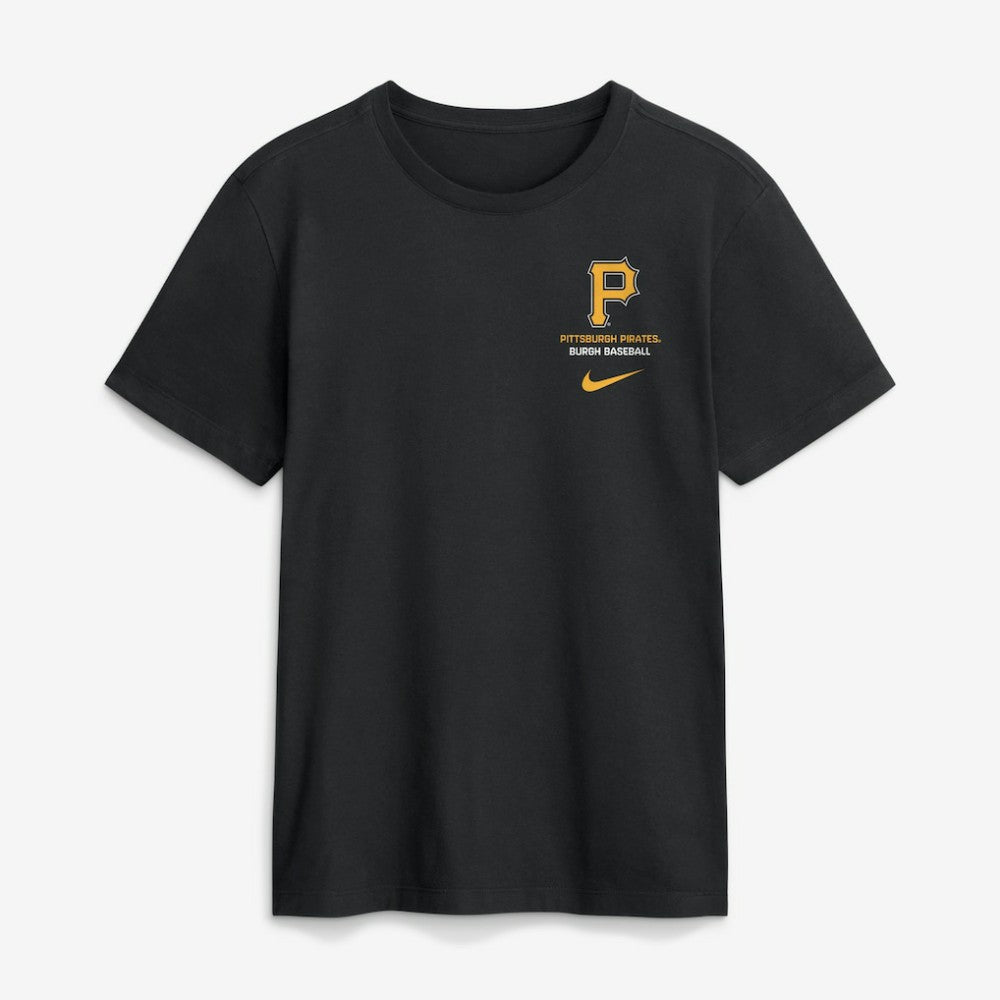 Pittsburgh Pirates Primetime 2-Hit T-Shirt Black