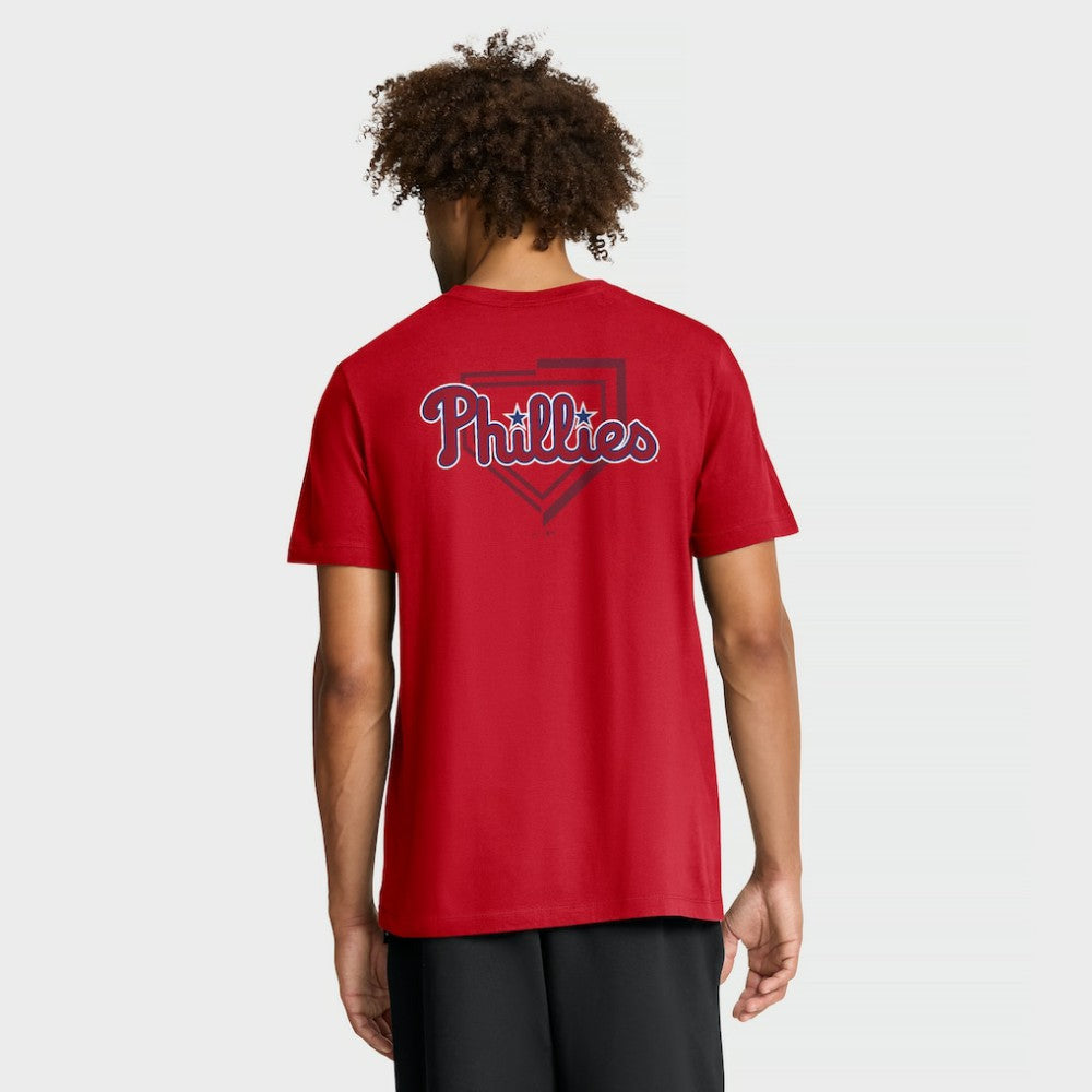 Philadelphia Phillies Primetime 2-Hit T-Shirt Red