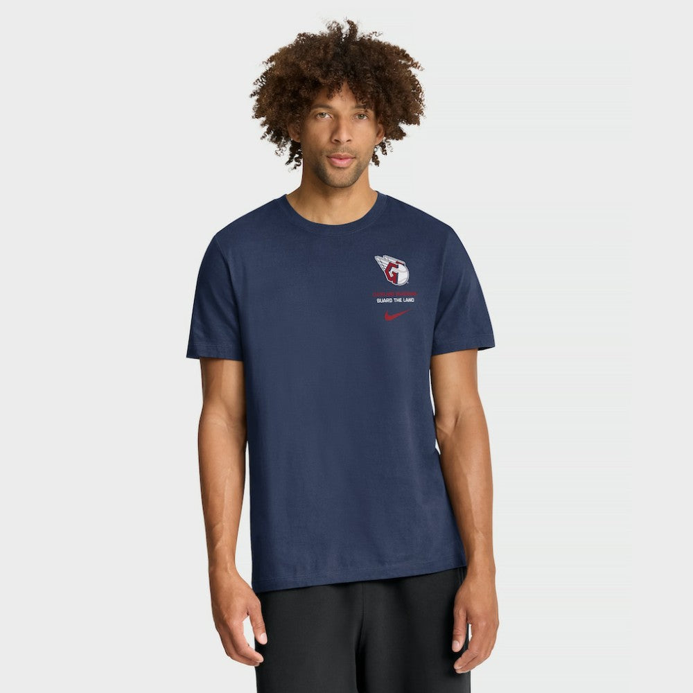 Cleveland Guardians Primetime 2-Hit T-Shirt Navy